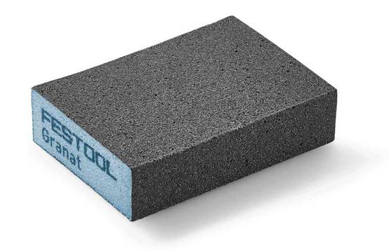 Éponge de ponçage GRANAT 69x98x26 60 GR/6 - FESTOOL - 201081 - Image 1