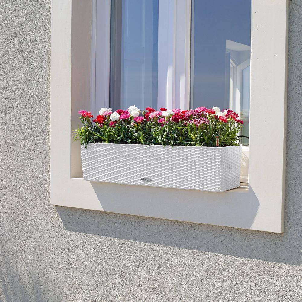Lechuza - Pot Balconera Cottage 80 - kit complet, blanc - 80 cm Lechuza - Image 5