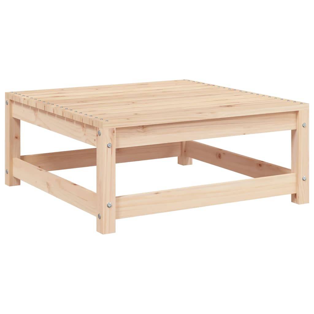 Vidaxl - Repose-pieds de jardin avec coussins lot de 2 Pin massif vidaXL 805740 - Image 2