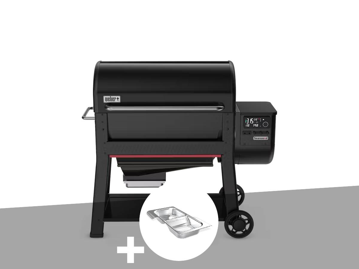 Weber - Barbecue à pellets Searwood XL 600 + Kit de fumage - Weber - Image 1