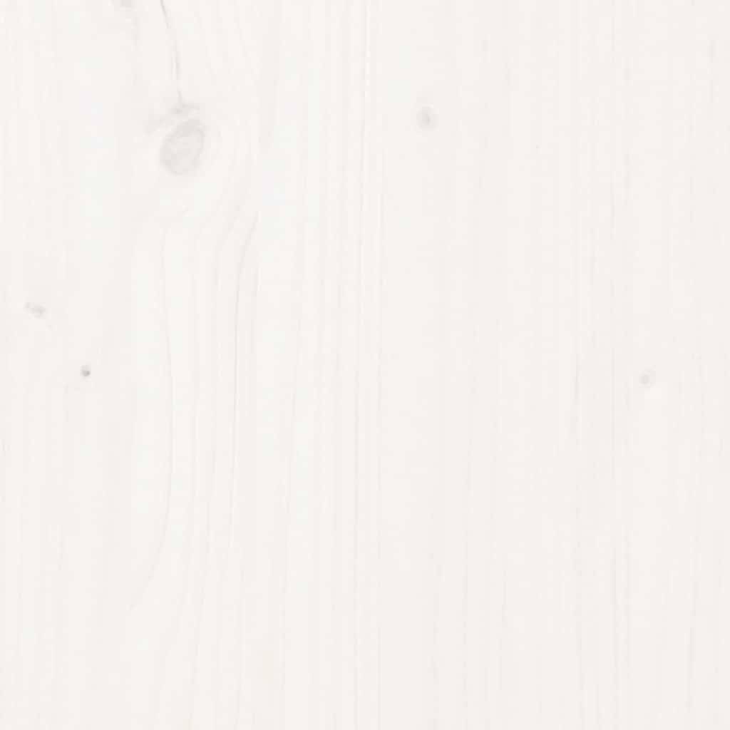 Vidaxl - Composteur Blanc 100x100x102 cm Bois massif de pin vidaXL 822193 - Image 8