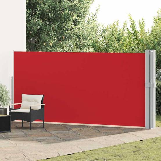Store banne | Auvent latéral rétractable de patio 170x1200 cm Rouge Maison Chic - Image 2