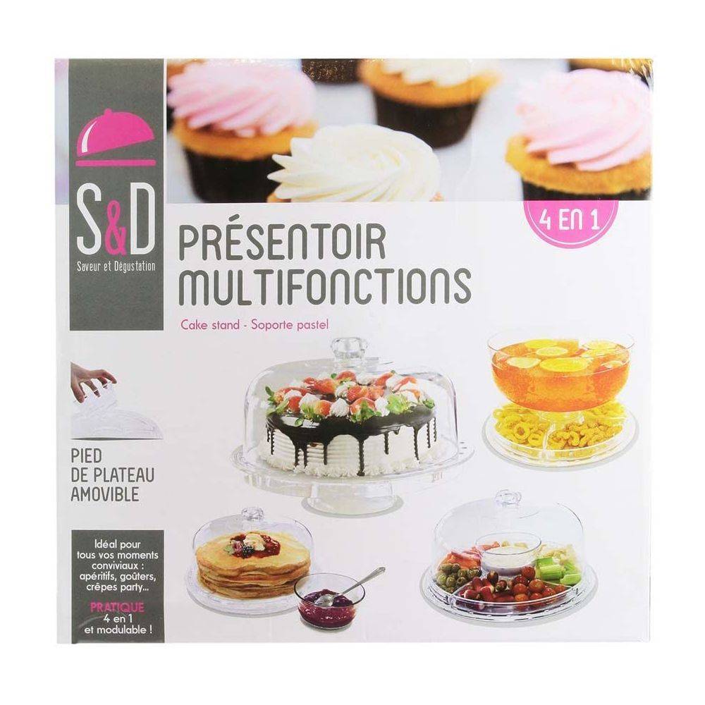 Saveur Et Degustation - Présentoir à gateaux 4 en 1 modulable - Image 2