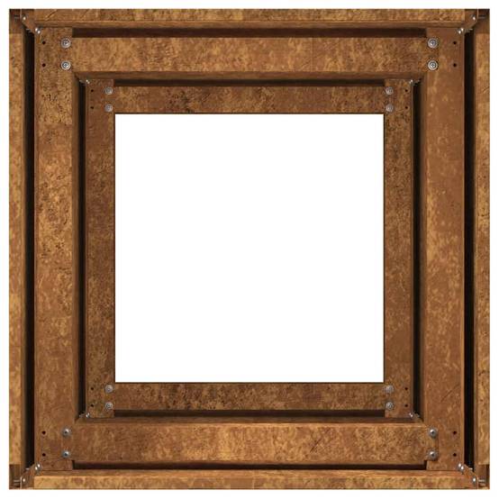 ComfortXL - Jardinière haute Acier Corten effet rouillé pour jardin 40x40x80 cm – ComfortXL Outdoor Living - Image 6