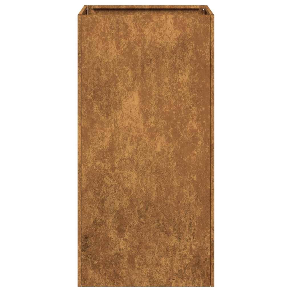 ComfortXL - Jardinière haute Acier Corten effet rouillé pour jardin 40x40x80 cm – ComfortXL Outdoor Living - Image 5