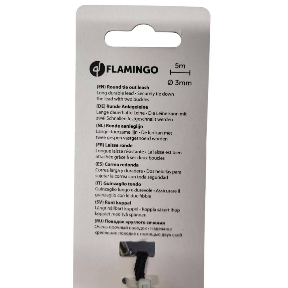 Flamingo - Laisse cordon d'attache ø 3 mm x 5 mètres pour chat - Image 6
