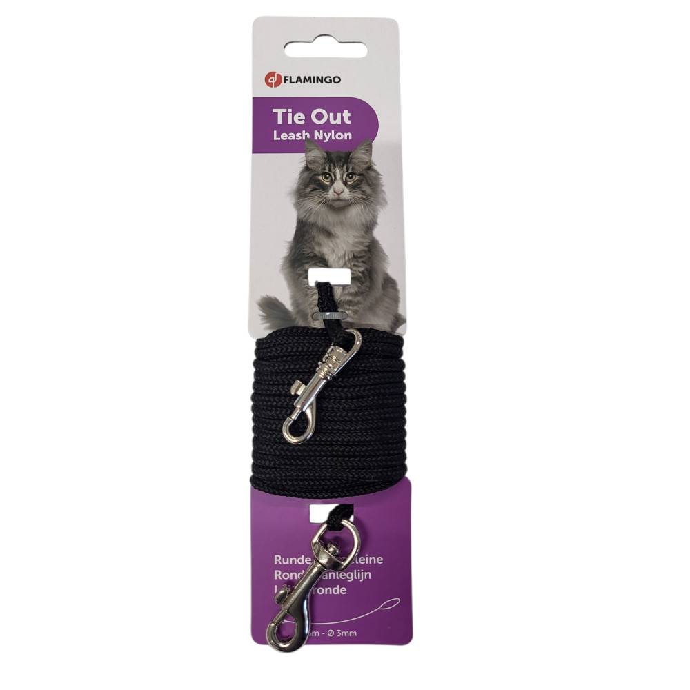 Flamingo - Laisse cordon d'attache ø 3 mm x 5 mètres pour chat - Image 1
