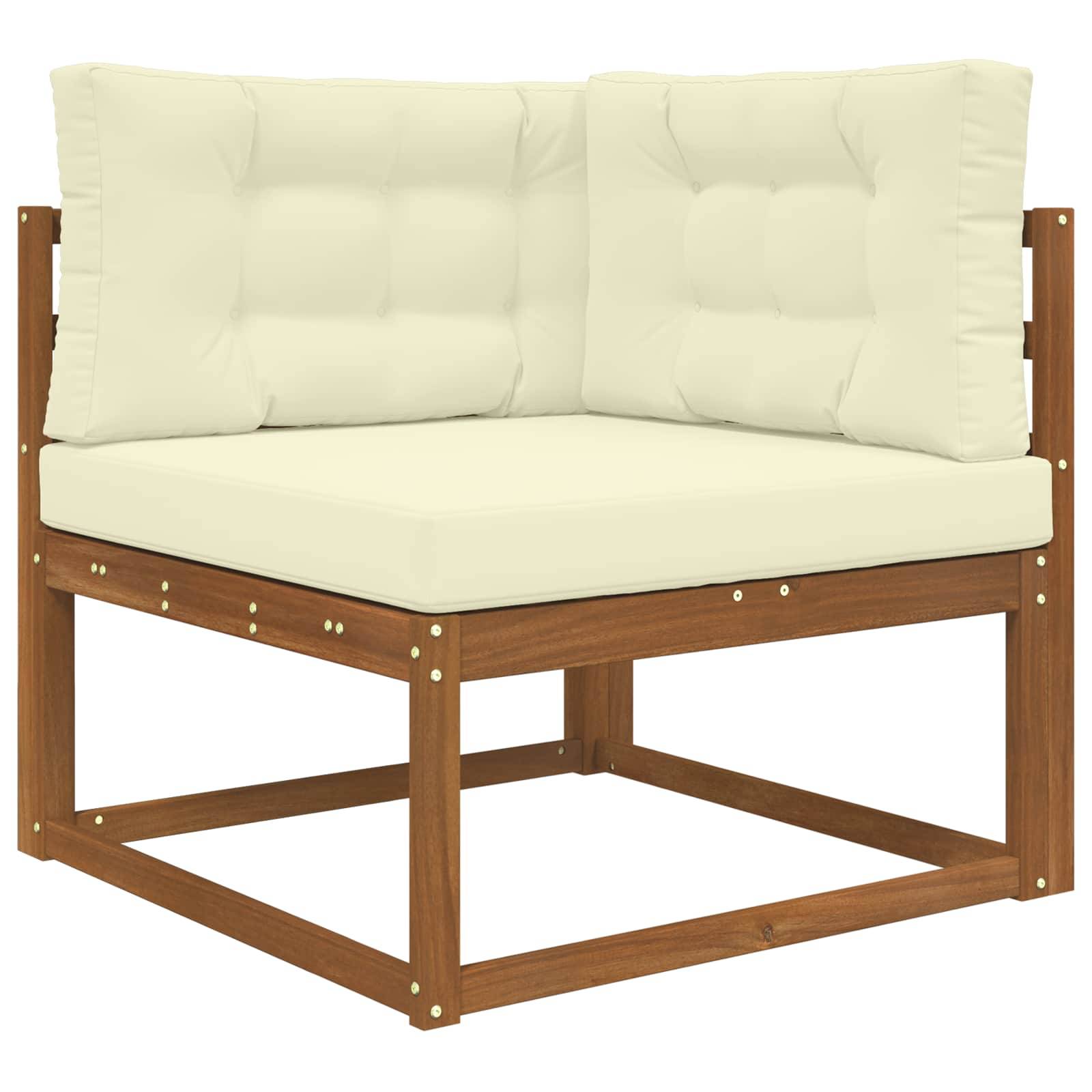 PANGIVO - Coussins de canapé extérieur polyester crème 80 x 80 x 8 cm, poids:5.52kg - PANGIVO - Image 3
