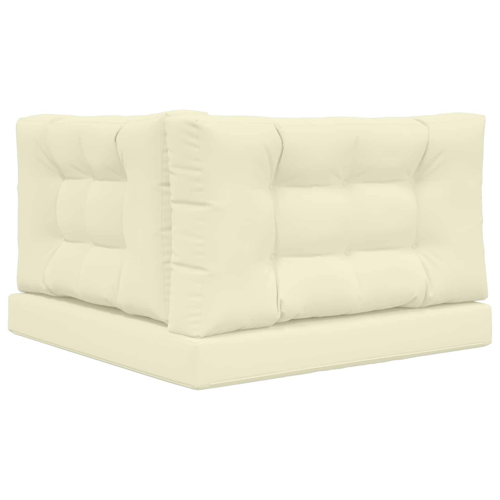 PANGIVO - Coussins de canapé extérieur polyester crème 80 x 80 x 8 cm, poids:5.52kg - PANGIVO - Image 7
