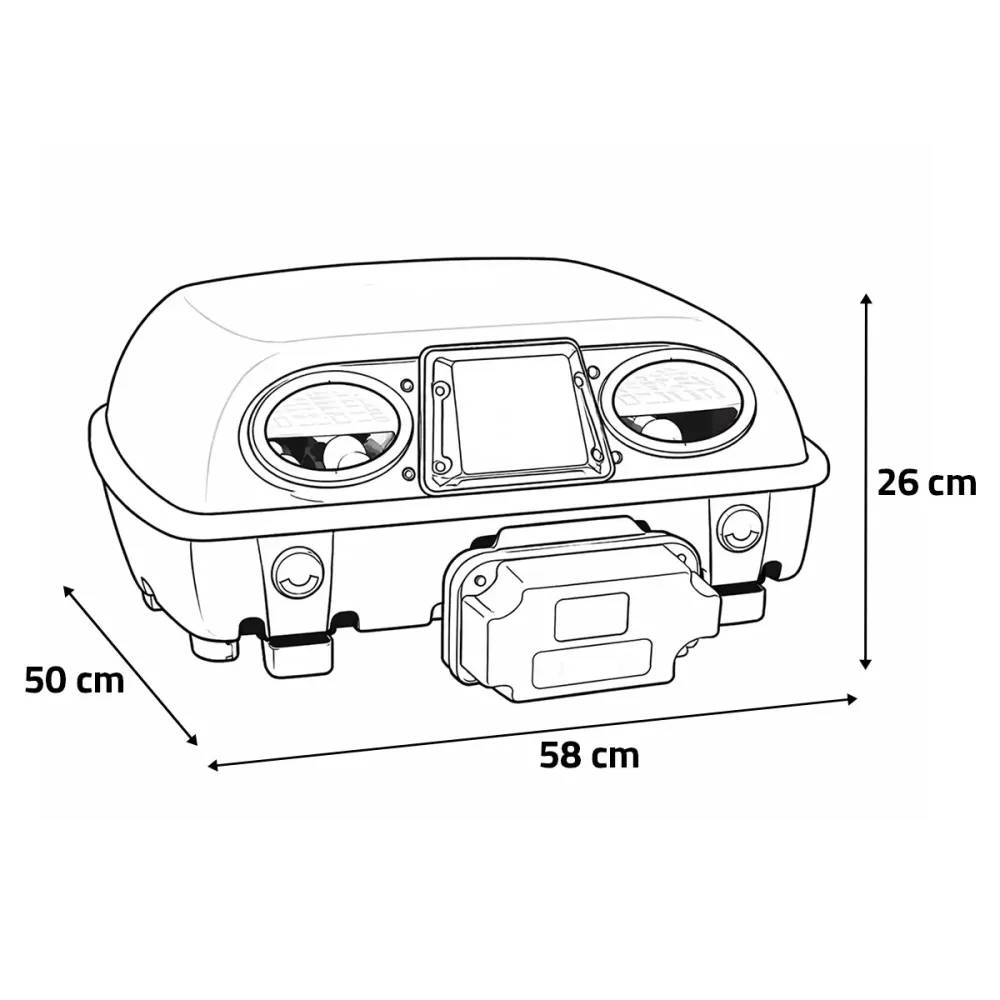 Couveuse automatique Egg Tech SUPER 49 + humidificateur Nebula River Systems - Image 4