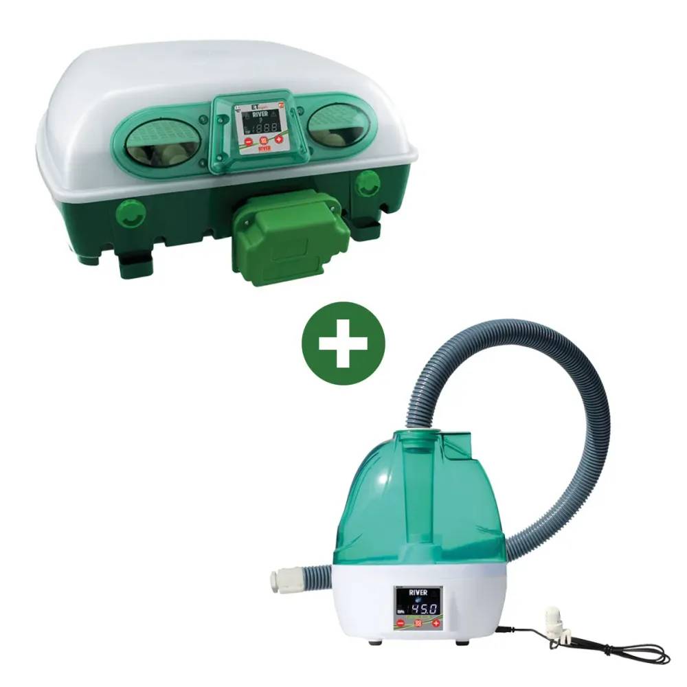 Couveuse automatique Egg Tech SUPER 49 + humidificateur Nebula River Systems - Image 1