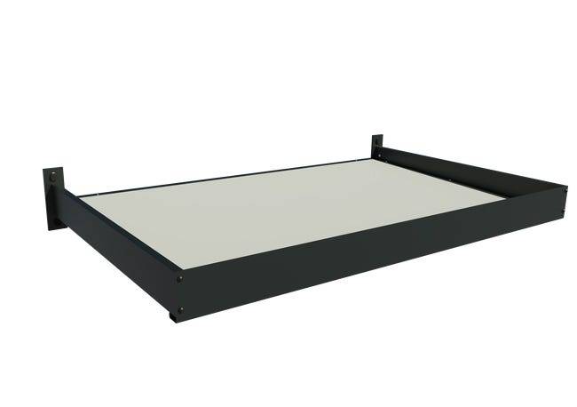 Marquise de Porte / Auvent Aluminium 141x90cm Anthracite ORIAL Made in France - Image 7