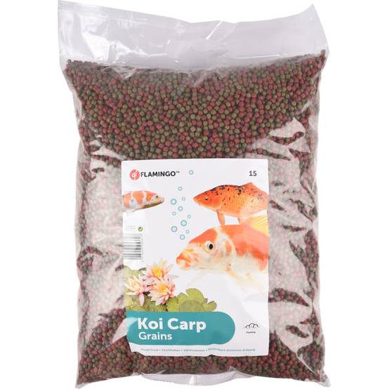 Nourriture poisson d'étang koï 15 litres, granulat 6 mm. - Image 1