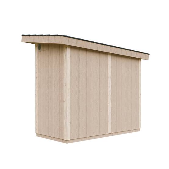 Timbela - Abri de Jardin Qualité Premium 3m² / L161xL294cm - Kit tout compris avec sol, tuiles bitumineuses, set de peinture - Timbela M901A - Image 2