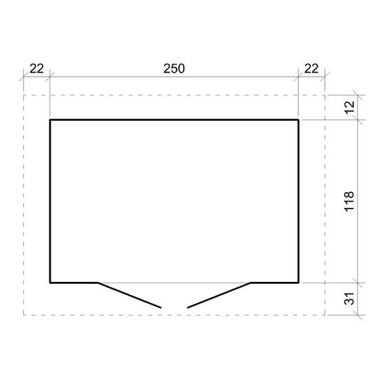 Timbela - Abri de Jardin Qualité Premium 3m² / L161xL294cm - Kit tout compris avec sol, tuiles bitumineuses, set de peinture - Timbela M901A - Image 7