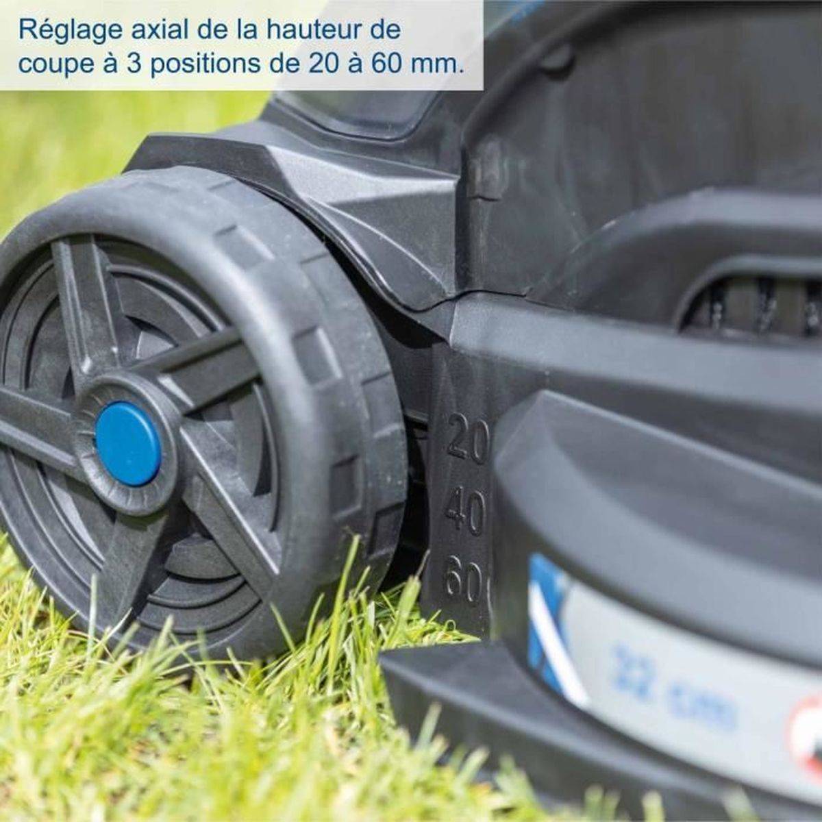 Scheppach - Tondeuse san fil BC-MP320-X +set batterie 1x4Ah 1x2,4Ah - SCHEPPACH - Image 3