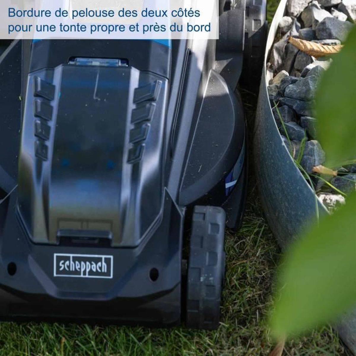 Scheppach - Tondeuse san fil BC-MP320-X +set batterie 1x4Ah 1x2,4Ah - SCHEPPACH - Image 6