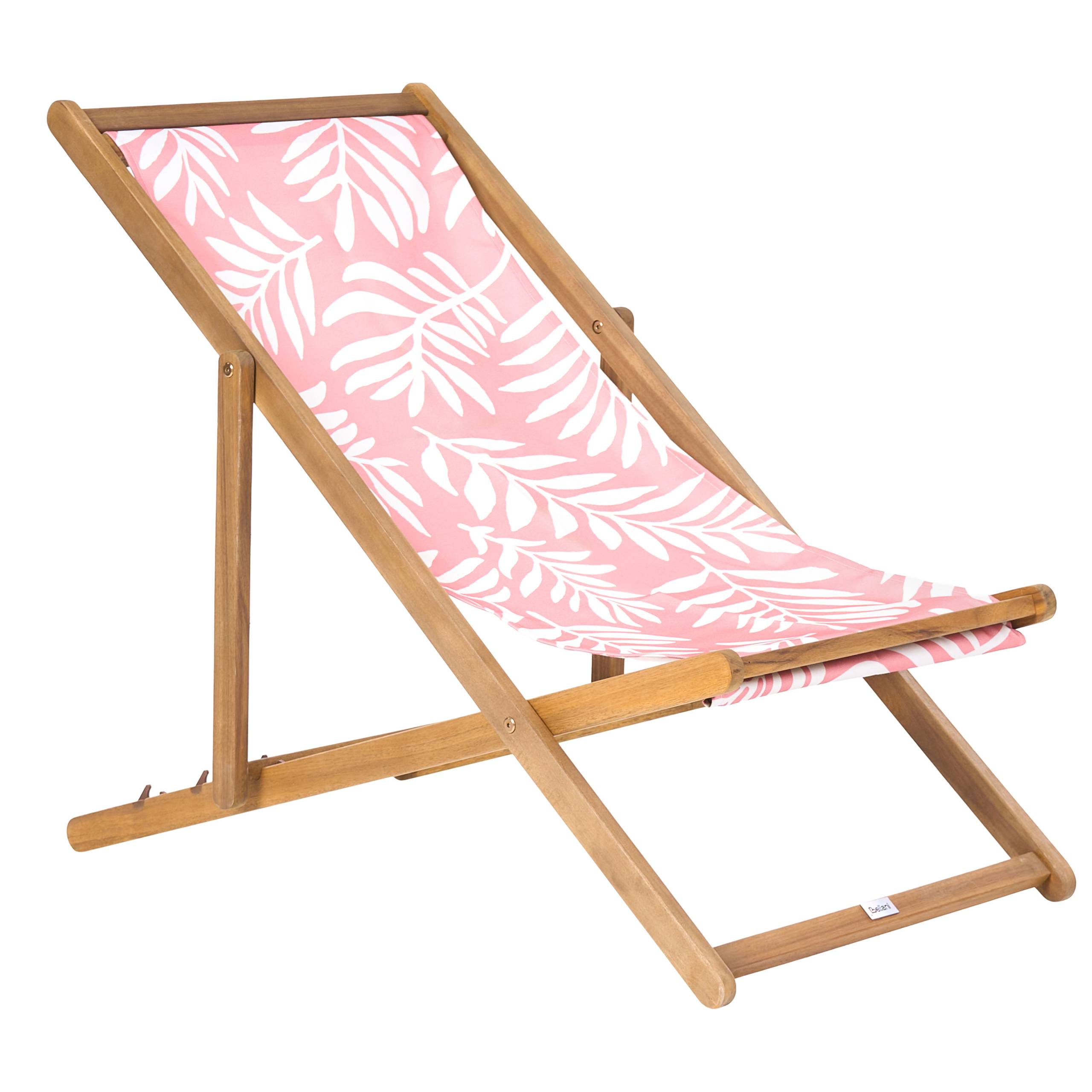 Beliani - Toile pour transat et chilienne Polyester Rose ANZIO/AVELLINO - Beliani - Image 4