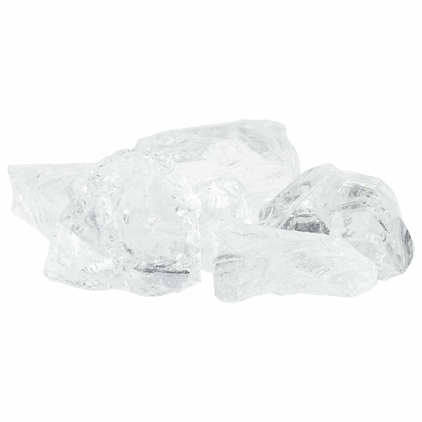 PANGIVO - Pierres de jardin verre blanc 12 x 12 x 12 cm - PANGIVO - Image 2