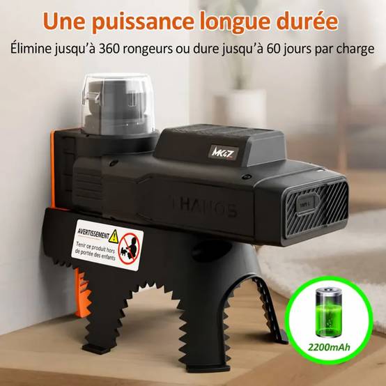 Piège électronique à souris USB PIR – autonomie 60 jours - Image 4