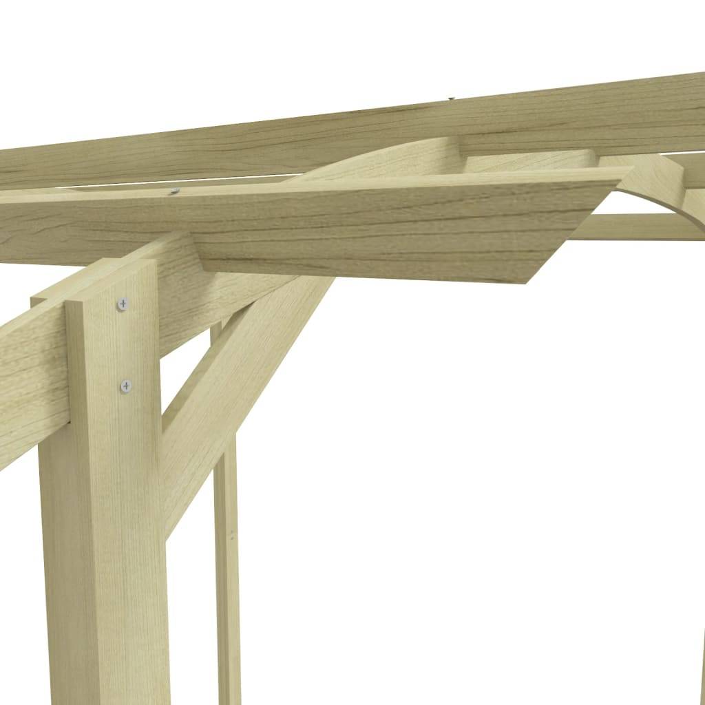 Pergola - Tonnelle de jardin 180x197x210 cm Bois de pin imprégné - Image 4