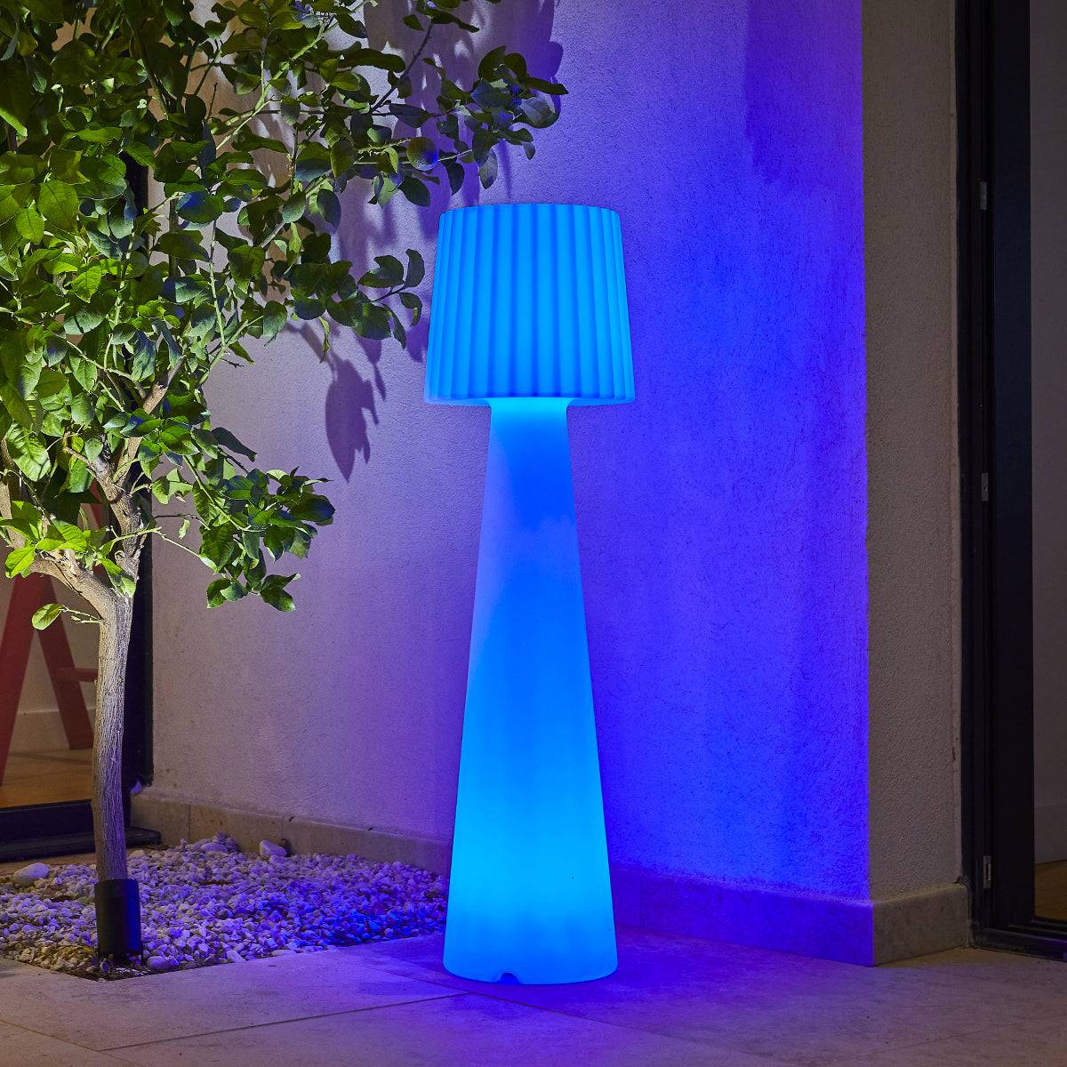 Lumisky - Lampadaire d'extérieur sans fil LADY RGB H110cm - Image 6