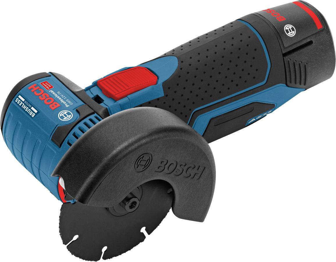 Bosch - Meuleuse d'angle 12V GWS 12V-76 + 2 batteries 3Ah + chargeur + coffret L-Boxx – BOSCH - 06019F200Y - Image 3