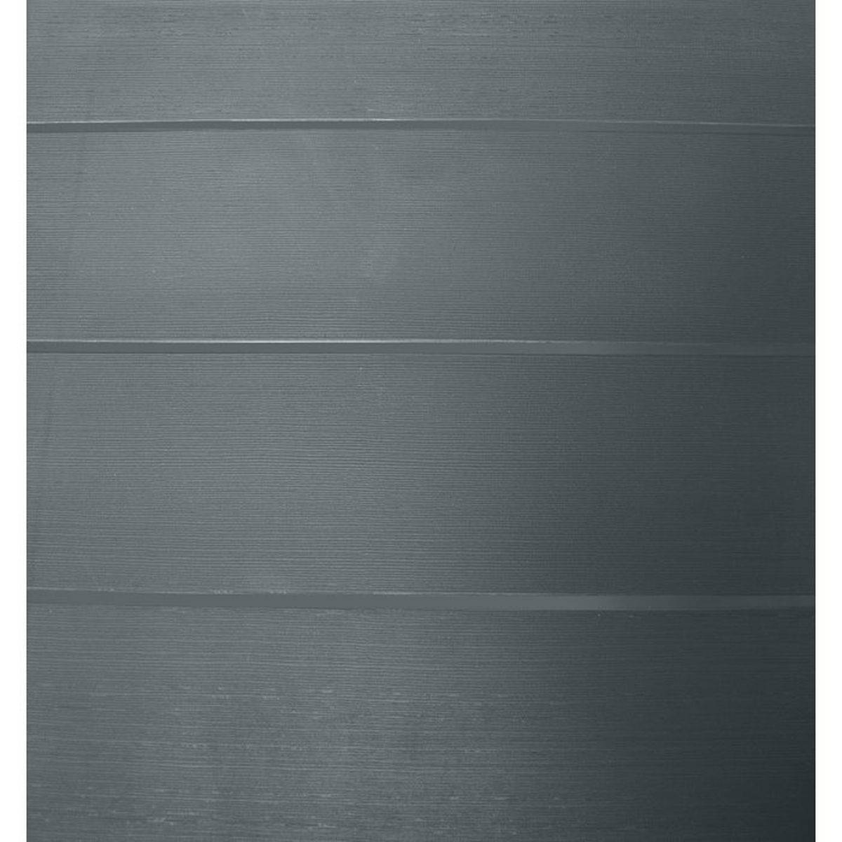 Armoire de rangement plastique 68 x 37 x H 163 cm, 2 portes, 3 étagères, Gris - Tood - Image 3