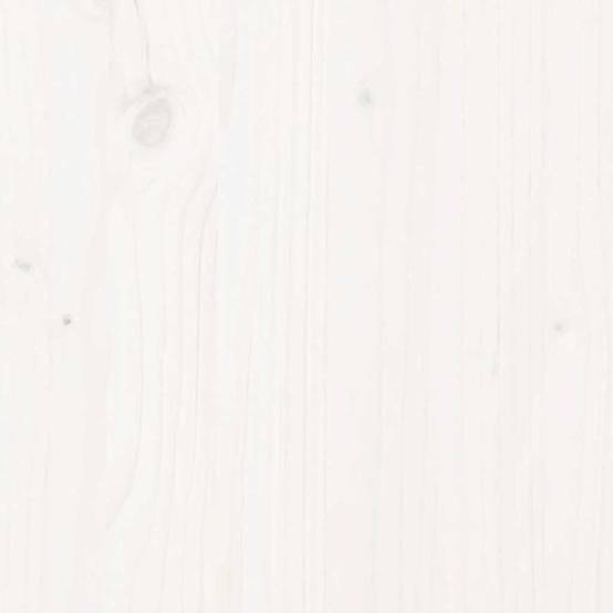 Sapin de Noël en Bois Pin Massif Décoration Intérieure 150 cm Blanc – ComfortXL Outdoor Living - Image 7