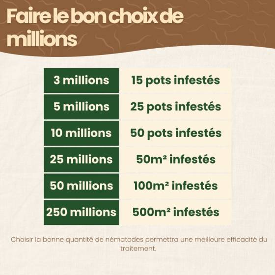 Achat Nature - achatnature - Nématodes SF contre mouches des terreaux - 25 millions - 50 m² - Image 7