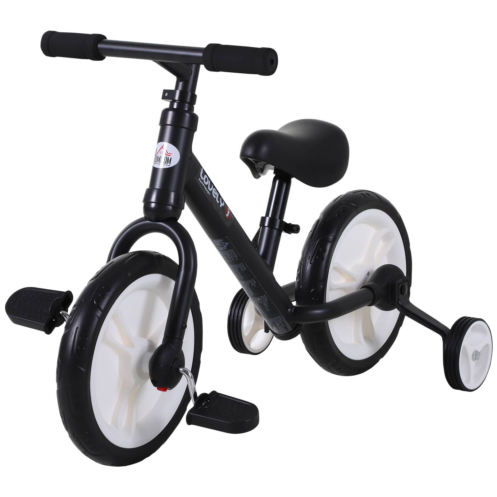 GIMOCOOL – Draisienne Bébé 1 An – Vélo Sans Pédales, 4 Roues, Guidon Et Siège Réglables – 10-36 Mois