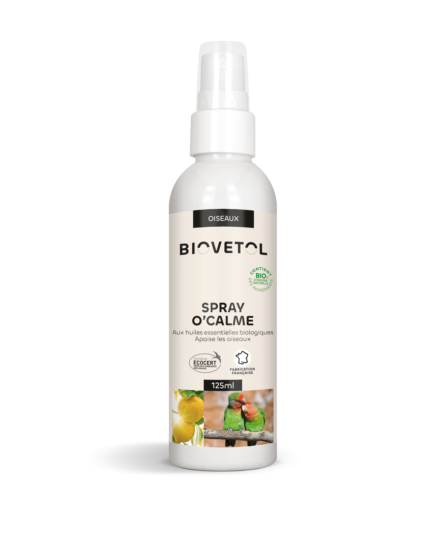 Biovetol - Lotion O'Calme Bio Oiseaux - 125ml