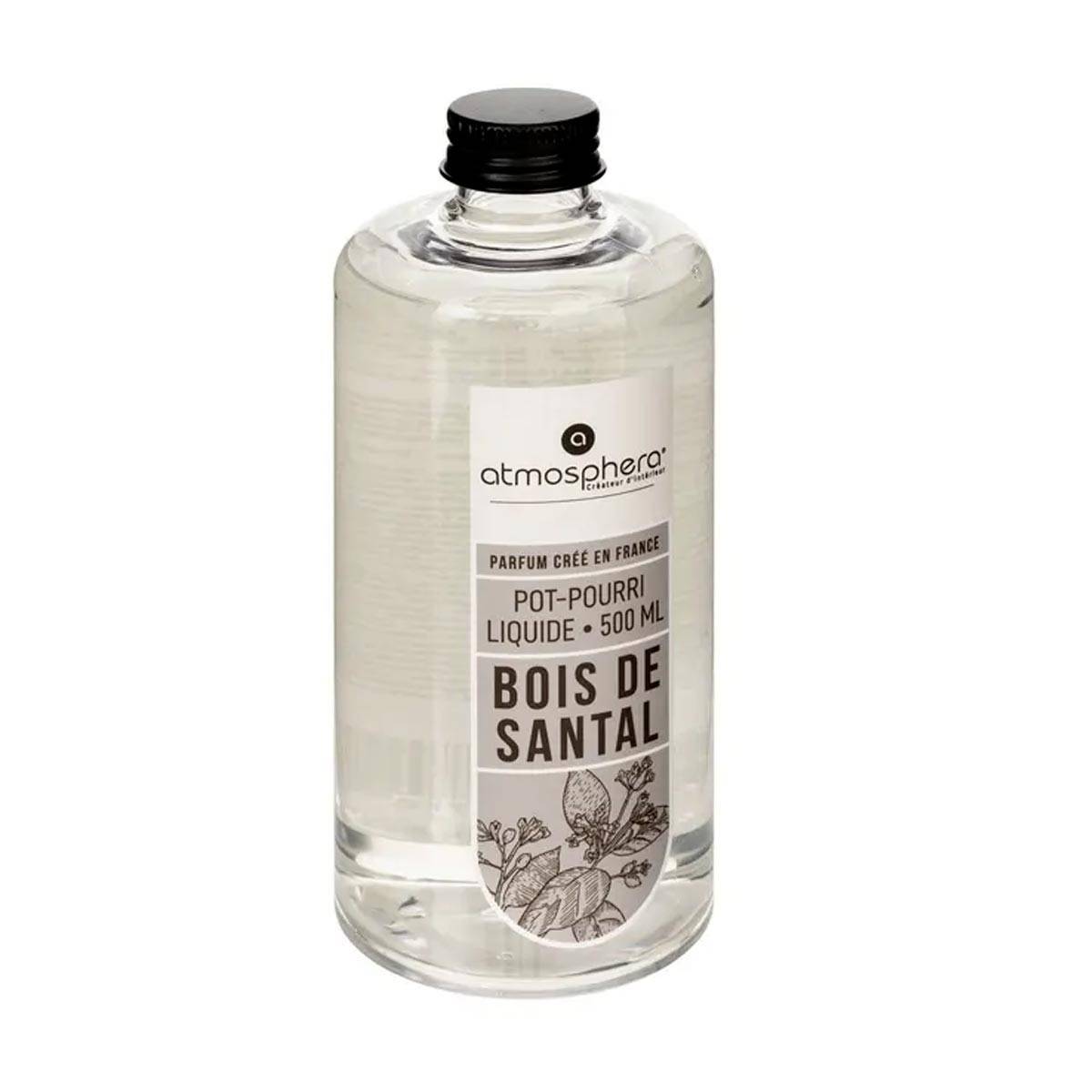 Liquide Pot Pourri "Kili" 500ml Bois de Santal - Image 1