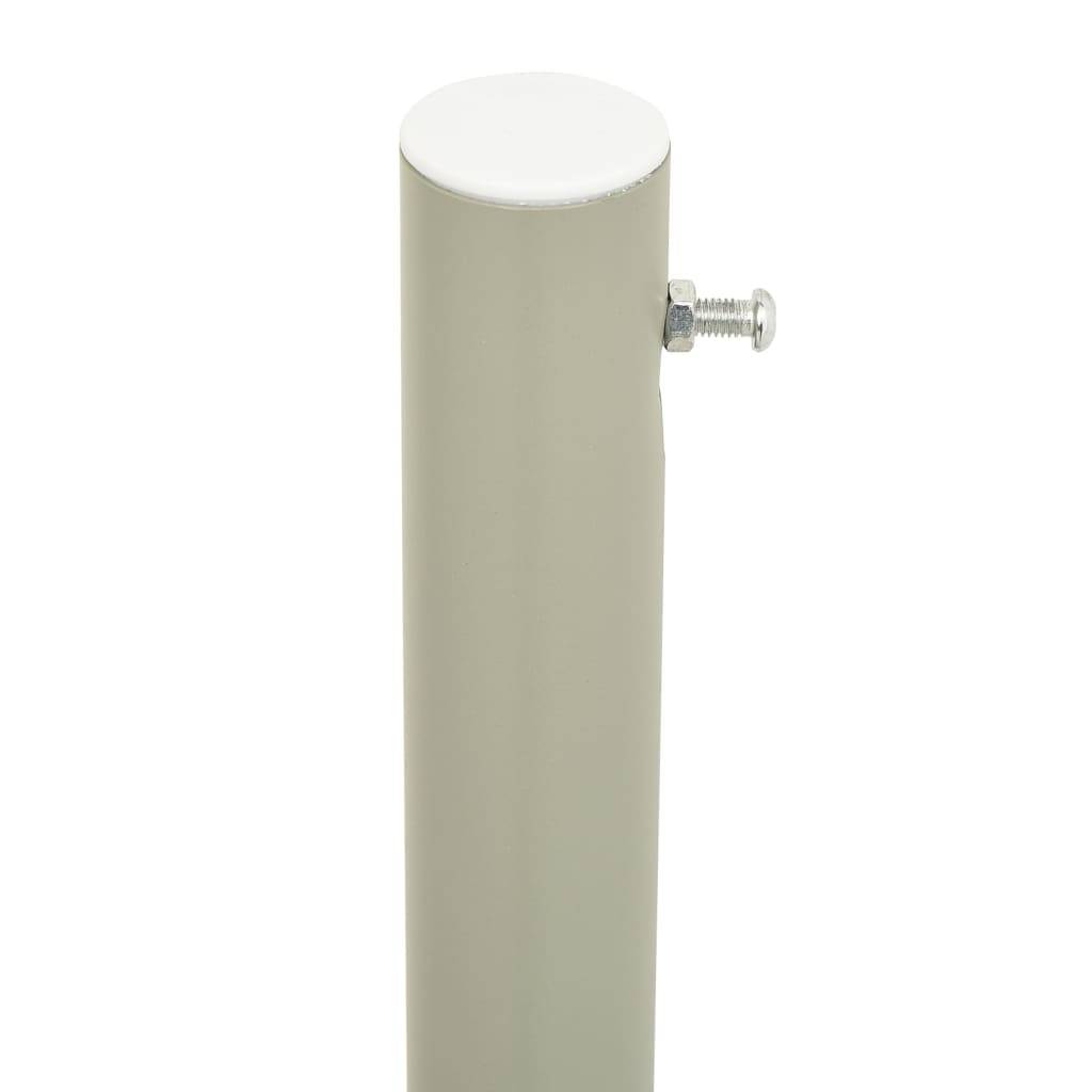 Helloshop26 - Auvent paravent store brise-vue latéral rétractable de patio jardin terrasse balcon protection visuelle écran 170 x 300 cm noir - Image 3