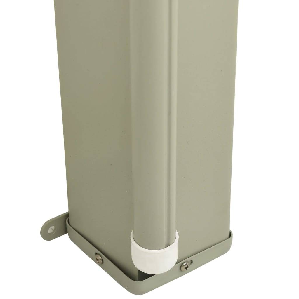 Helloshop26 - Auvent paravent store brise-vue latéral rétractable de patio jardin terrasse balcon protection visuelle écran 170 x 300 cm noir - Image 4