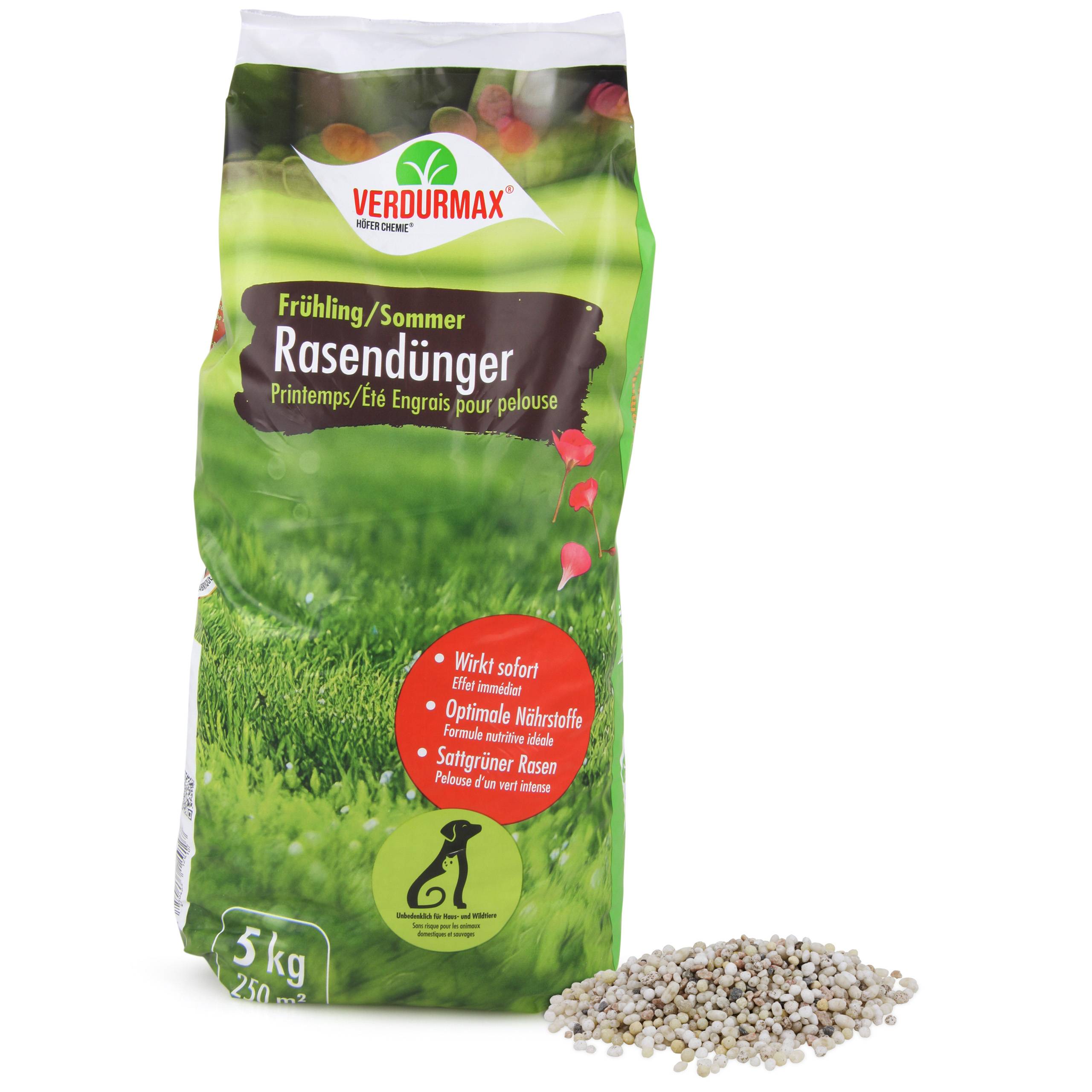5 kg Engrais pour gazon VERDURMAX® Printemps / Été x 4 - Image 2