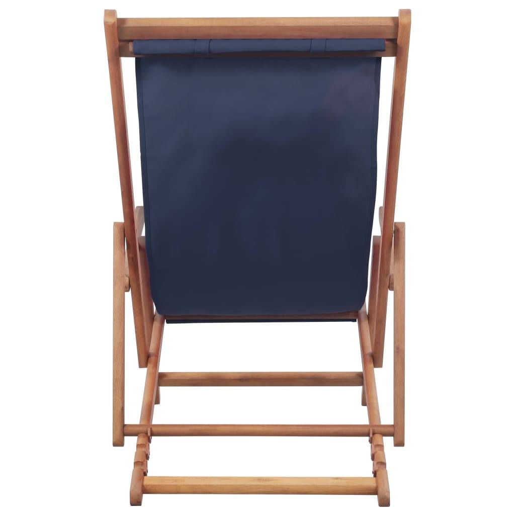 Chaise bois composite 1 places polyester bleu - Prolenta premium p345.6 - Image 4