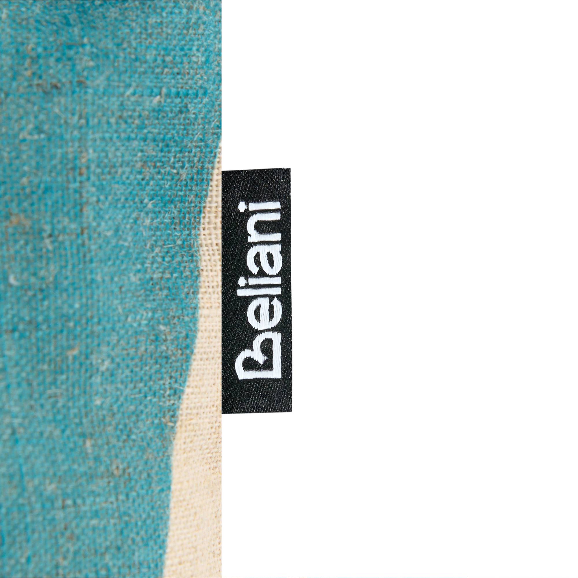 Beliani - Coussin d'extérieur Polyester Beige/bleu AURINIA - 30x50x10- Beliani - Image 8