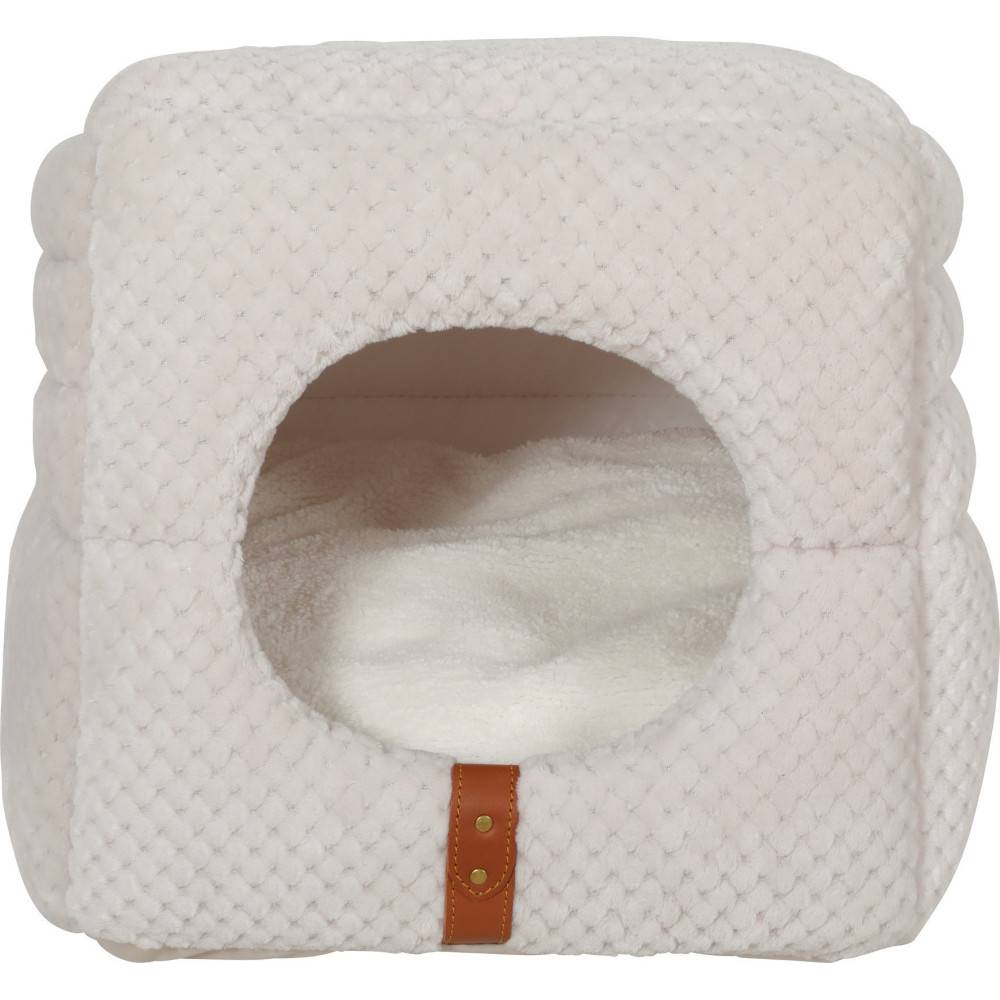 Cube 2 en 1. PALOMA  35 x 35 x 35 cm couleur beige pour chat. - Image 3