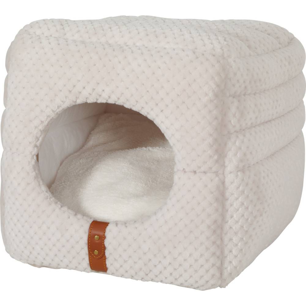 Cube 2 en 1. PALOMA  35 x 35 x 35 cm couleur beige pour chat. - Image 1