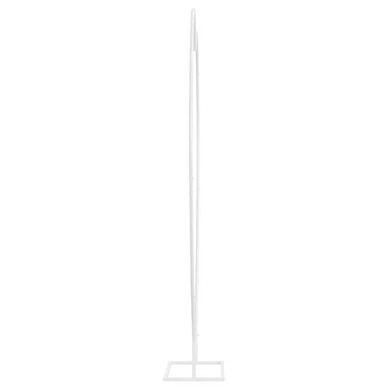 Pergola acier blanc 195 x 35 x 211 cm - Prolenta premium p349.5 - Image 6