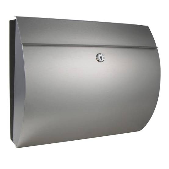 Boîte aux lettres Argent 14 X 38 cm - Prolenta Premium - Image 2