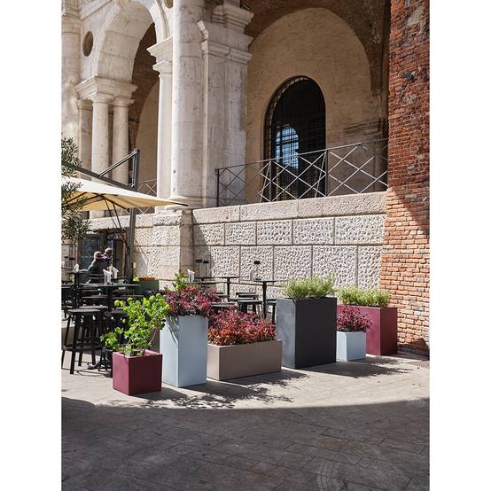 Jardinière basse style muret shio cassa maxi 80l - Image 2