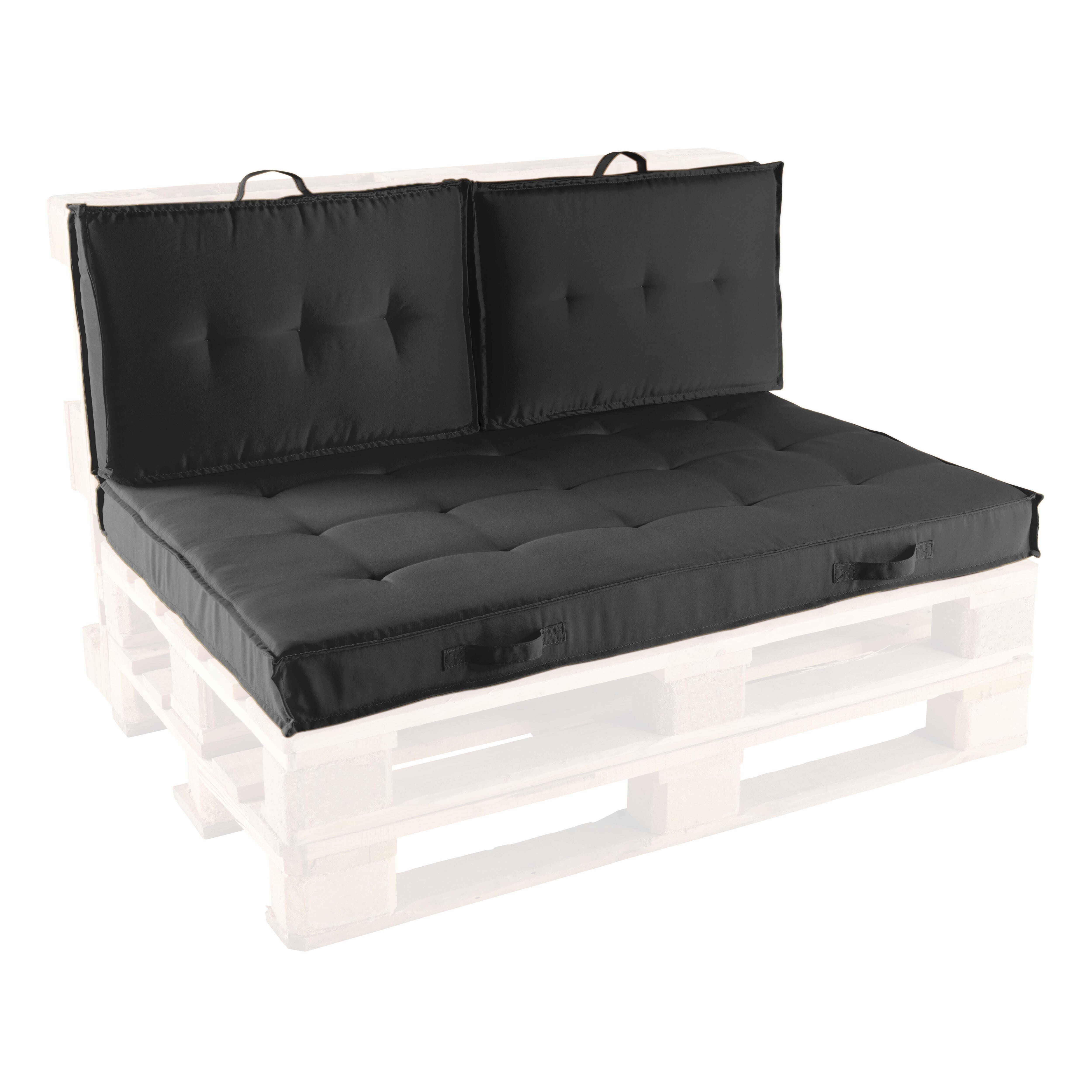 Oviala - Coussins pour palette matelassés gris
 Cuzco - Oviala - Image 1