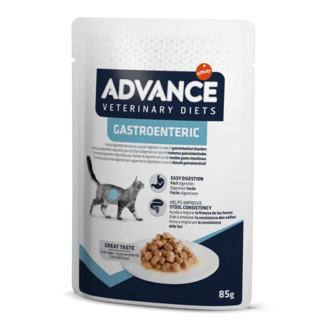 Advance VET - Cat Gastroenteric - Pâtée pour chat - 12 x 85 g