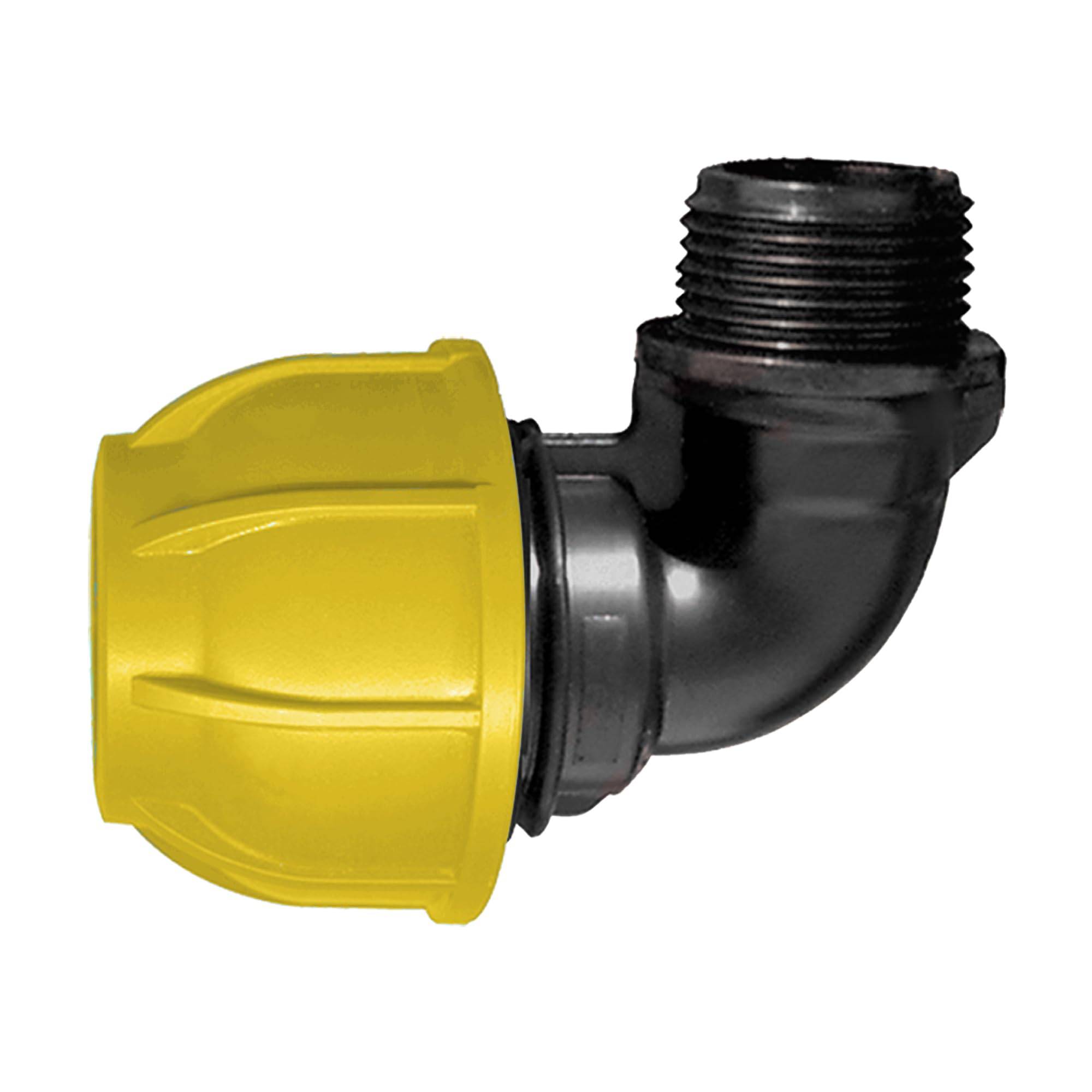 Jardibric - Jardibric - Coude Fileté Ø25 M 20x27 Compression PN10 - Raccord Arrosage Enterré PE