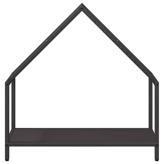 Porte-bûches en acier design pour cheminée intérieure Noir 60x25x60 cm – ComfortXL Outdoor Living - Image 5