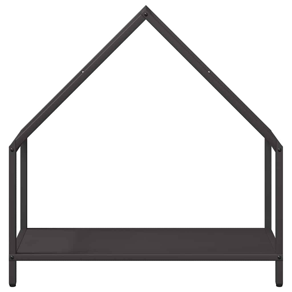 Porte-bûches en acier design pour cheminée intérieure Noir 60x25x60 cm – ComfortXL Outdoor Living - Image 5