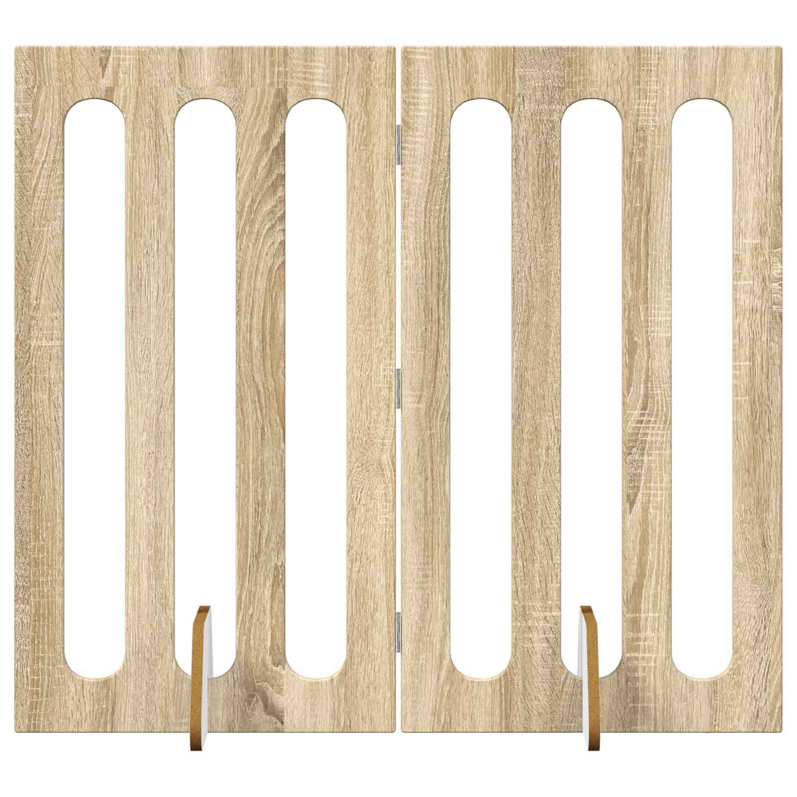 PANGIVO - Clôture pour animaux bois d'ingénierie chêne sonoma 100.5 x 38 x 90 cm - PANGIVO - Image 2
