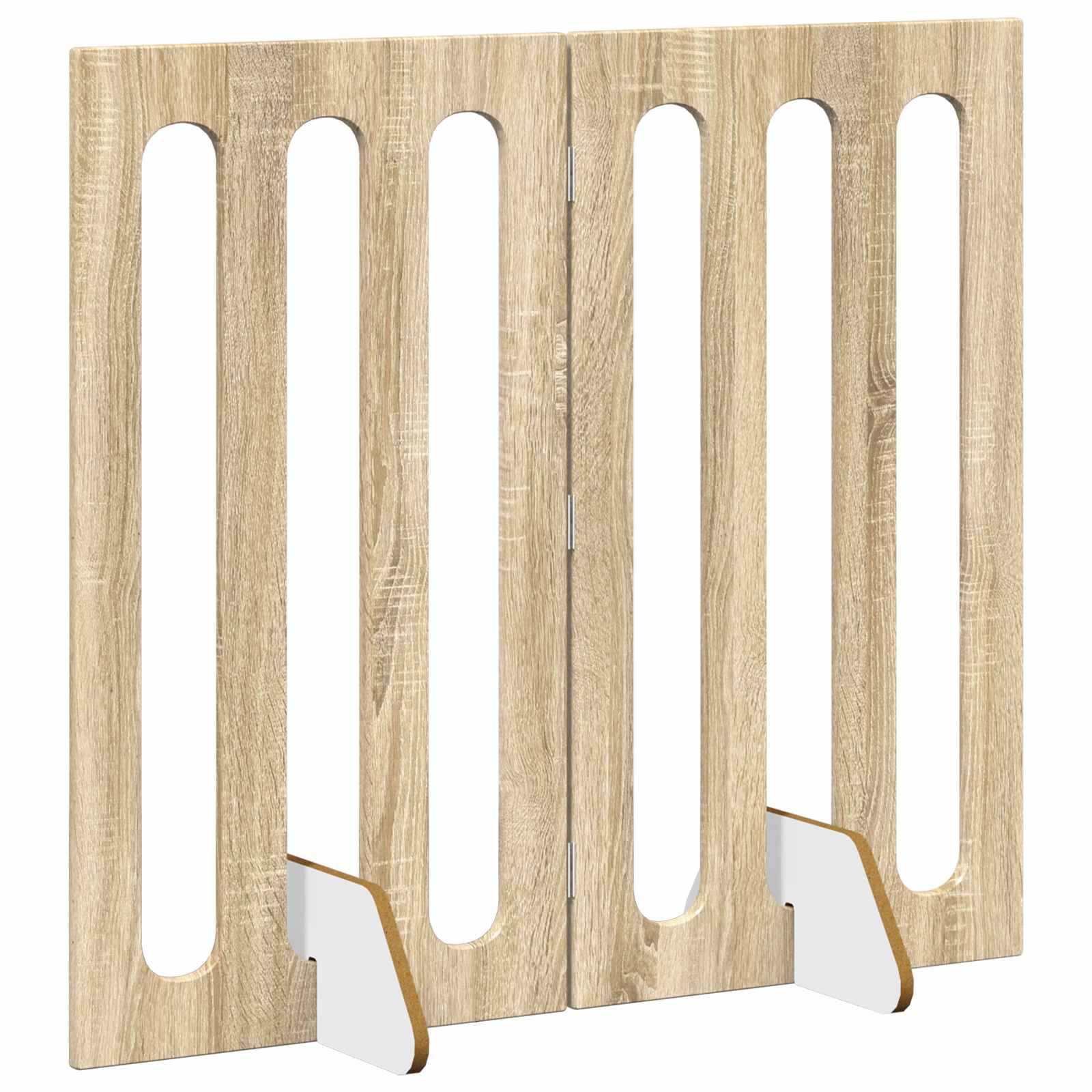 PANGIVO - Clôture pour animaux bois d'ingénierie chêne sonoma 100.5 x 38 x 90 cm - PANGIVO - Image 3